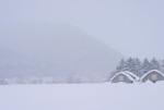 北海道・雪風景(幌延)ポストカード