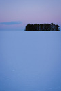 北海道・雪風景(芽室)ポストカード