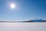 北海道・雪風景(芽室)ポストカード